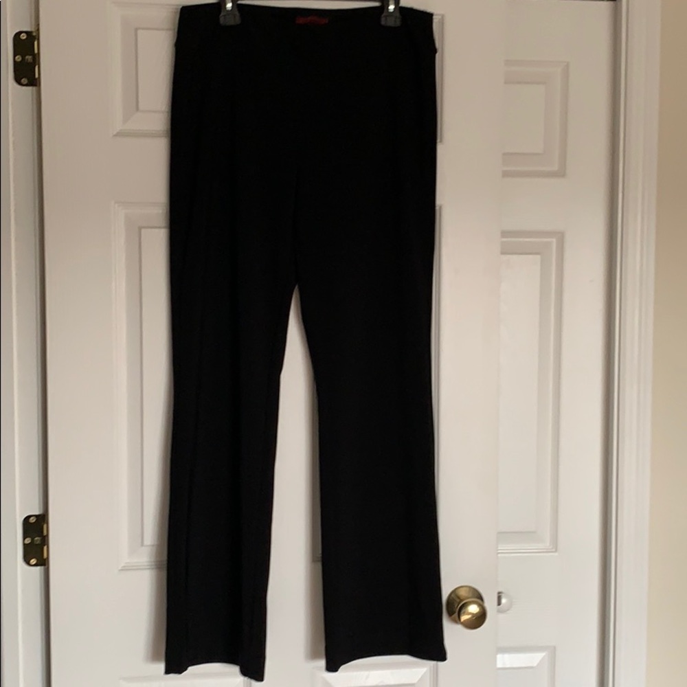 KRAZY LARRY - BLACK BOOTCUT DRESS PANTS